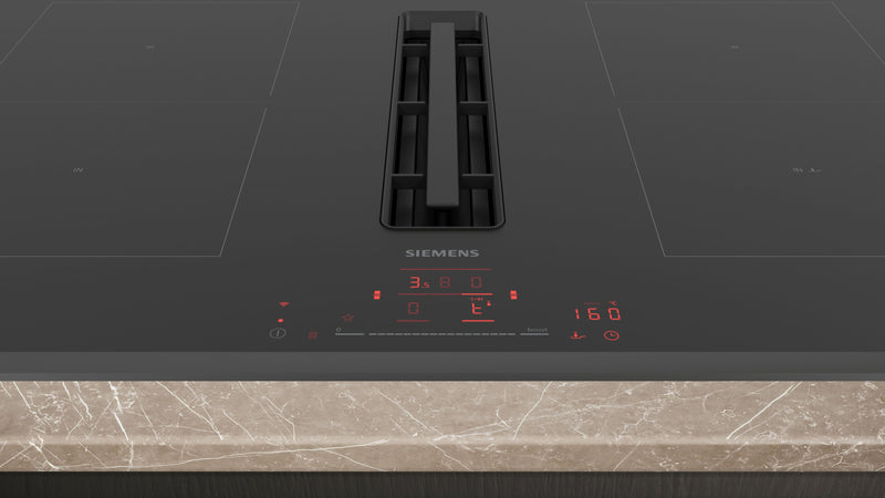 Siemens - iQ500 Induction hob with integrated ventilation system 80 cm surface mount without frame ED851HQ26E