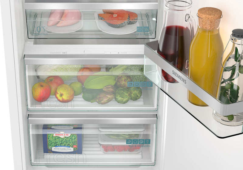 Siemens - iQ500 Built-in fridge 177.5 x 56 cm soft close flat hinge KI81RADD0G