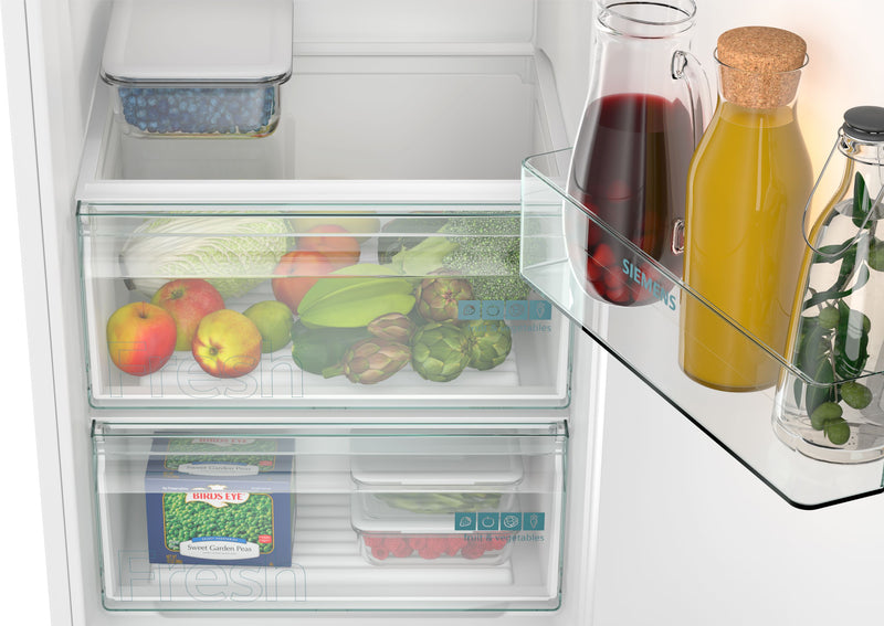 Siemens - iQ100 Built-in fridge 177.5 x 56 cm sliding hinge KI81RNSE0G