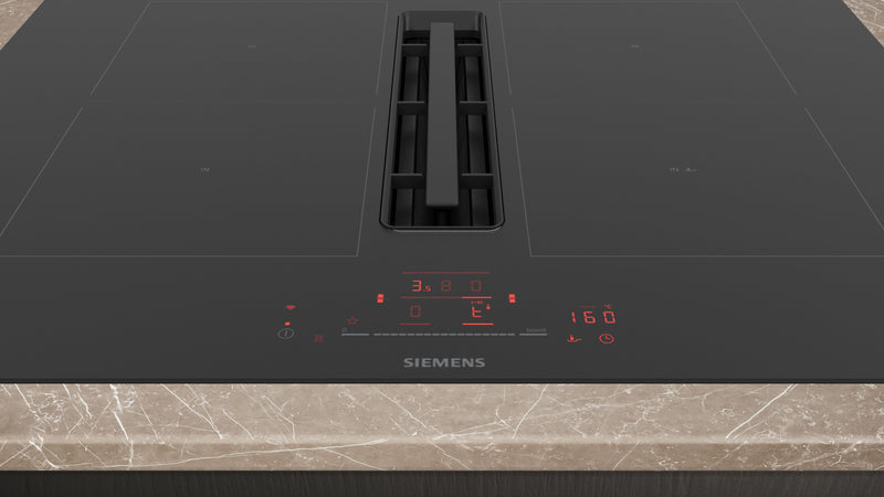 Siemens - iQ500 Induction hob with integrated ventilation system 70 cm surface mount without frame ED711HQ26E