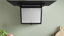 Bosch - Series 4 Wall-mounted cooker hood 60 cm clear glass black printed DWK67FN60B
