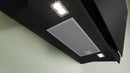 Bosch - Series 8 Wall-mounted cooker hood 90 cm clear glass black printed DWK91LT60B