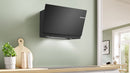 Bosch - Series 6 Wall-mounted cooker hood 80 cm clear glass black printed DWK81AN60B