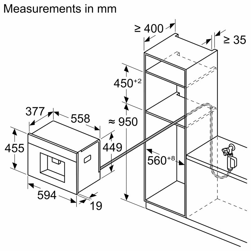 西門子 - iQ700 內建全自動咖啡機 黑色 CT918L1D0