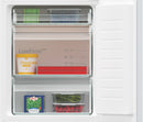Siemens - IQ300 Built-in Fridge-freezer With Freezer At Bottom 177.2 x 54.1 cm Flat Hinge KI86VVFE0G