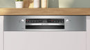 Bosch - Series 2 Semi-integrated dishwasher 60 cm Brushed steel SMI2HTS02G