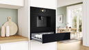 Bosch - Series 8 Built-in warming drawer 60 x 14 cm Black BIC7101B1B