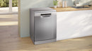 Bosch - Series 4 Free-standing dishwasher 60 cm Brushed steel anti-fingerprint SMS4EMI06G