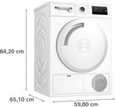 Bosch - 系列 4 冷凝式滾筒烘乾機 8 公斤 WTN83202GB