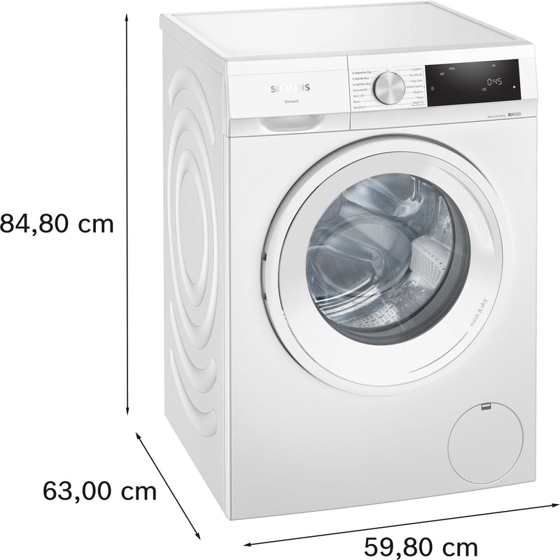 Siemens - iQ300 Washer dryer 8/5 kg 1400 rpm WN34A1U8GB