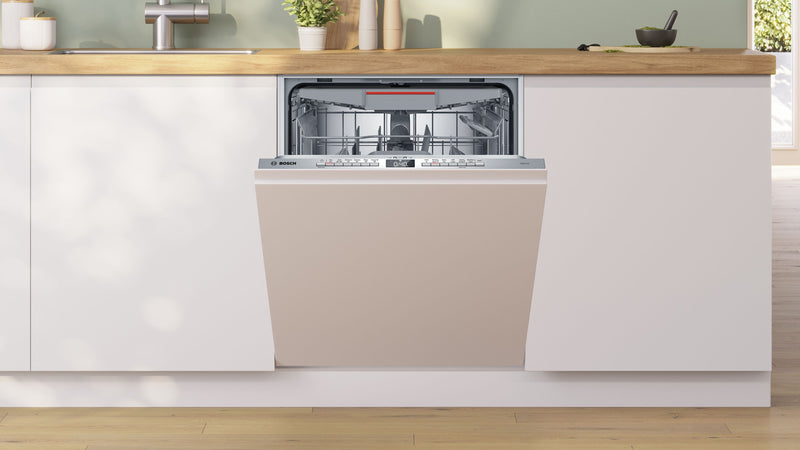 Bosch - Series 4 Fully-integrated dishwasher 60 cm , Variable hinge SBH4HVX00G