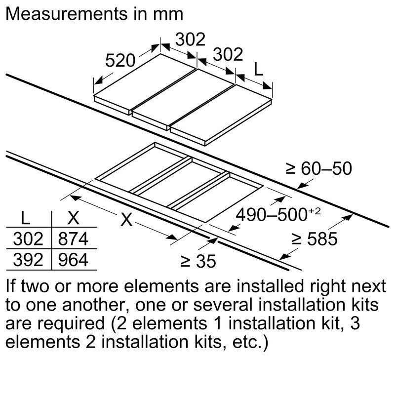 西門子 - iQ700 多米諾瓦斯爐 30 公分陶瓷，黑色 ER3A6BB70