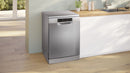 Bosch - Series 2 Free-standing dishwasher 60 cm Brushed steel anti-fingerprint SMS26AI08G