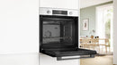 Bosch - Series 4 Built-in oven with added steam function 60x60cm HQA534BW3B