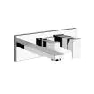 Gessi Rettangolo Shower 44906+44639 Shower Mixer + Recessed Part