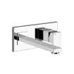 Gessi Rettangolo 44840+44697 Basin Mixer + Recessed Part