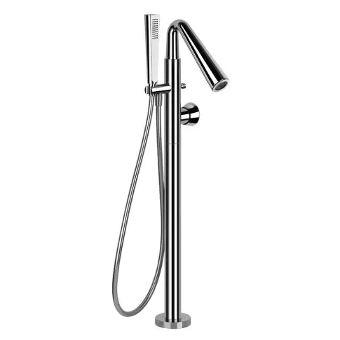 Gessi Cono Bath 45028+46189 Freestanding Faucet + Recessed Part