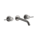 Gessi 316 Cesello 54492+45089 Three Holes Basin Mixer + Recessed Part