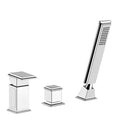 Gessi Eleganza Bath 46043 Deck Mounted Bath Group