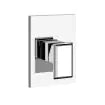 Gessi Eleganza Shower 46061+44655 Shower Mixer + Recessed Part