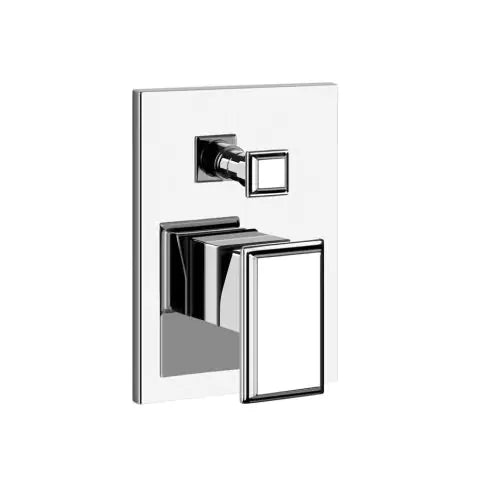 Gessi Eleganza Shower 46079+44673 Shower Mixer + Recessed Part