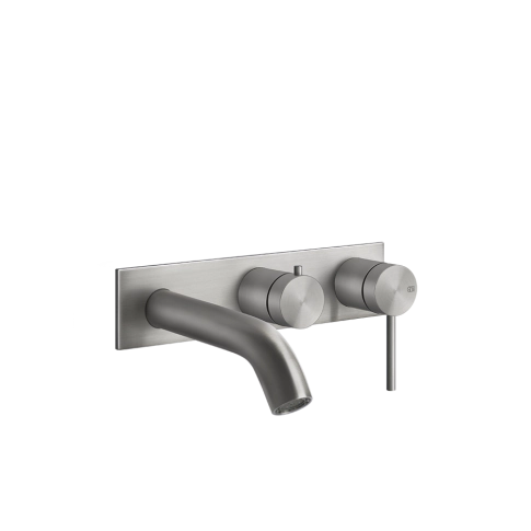 Gessi Bath316 54136+54139 Bath Mixer + Recessed Part