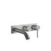 Gessi Bath316 54136+54139 Bath Mixer + Recessed Part