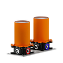 Gessi Inciso - 58029+58099 Bath Mixer + Recessed Part