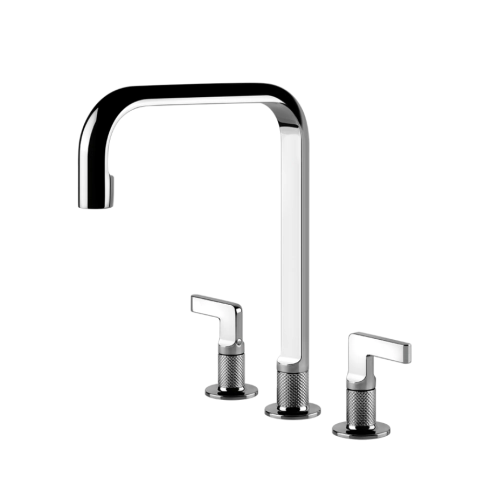 Gessi Inciso 58701 Three Hole Kitchen Mixer