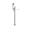 Gessi Rilievo 59131+46189 Freestanding Bath Mixer + Recessed Part