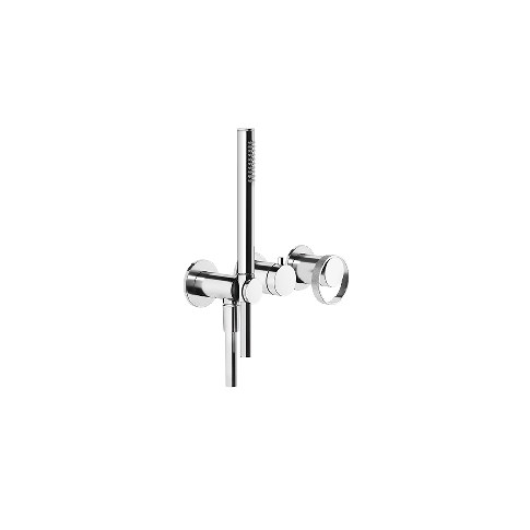 Gessi Anello 63345+54139 Shower Mixer + Recessed Part