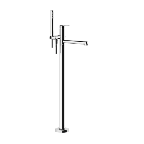 Gessi Ingranaggio 63528+46189 Bath Mixer + Recessed Part