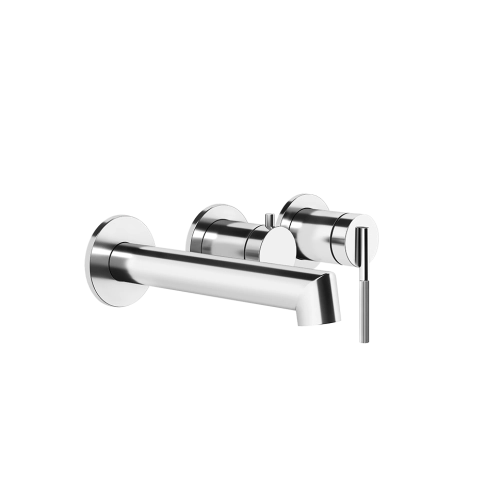 Gessi Ingranaggio 63542+54139 Bath Mixer + Recessed Part