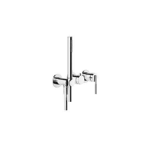 Gessi Ingranaggio 63545+54139 Shower Mixer + Recessed Part