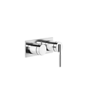 Gessi Ingranaggio 63580+54073 Shower Mixer + Recessed Part