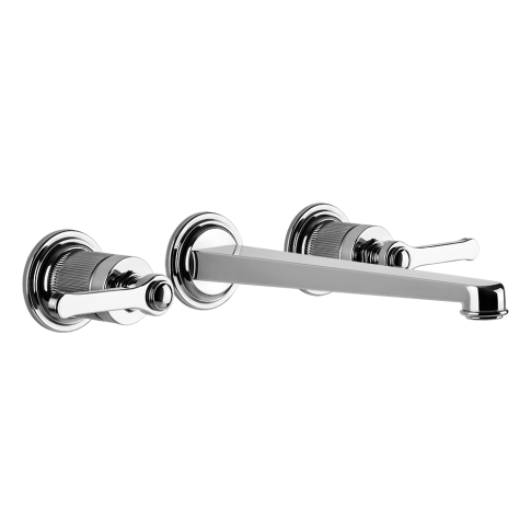 Gessi Venti20 65091+45089 3 Holes Basin Faucet + Recessed Part