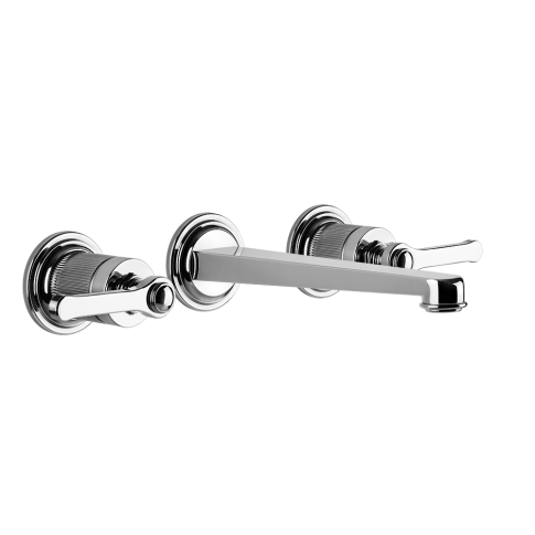 Gessi Venti20 65091+45089 3 Holes Basin Faucet + Recessed Part