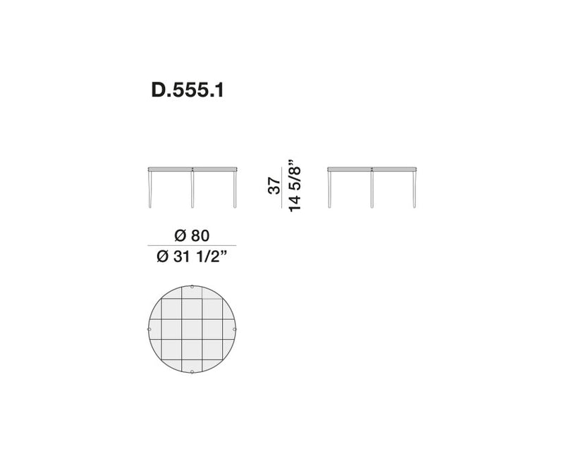 Molteni &amp; C D.555.1 咖啡桌