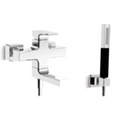 Kohler K-45370K-4-CP STRAYT 掛牆式浴缸龍頭 (連多手持花灑及花灑托架)