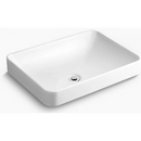 Kohler K-5373T-0 FOREFRONT 23"長方形檯上式面盆