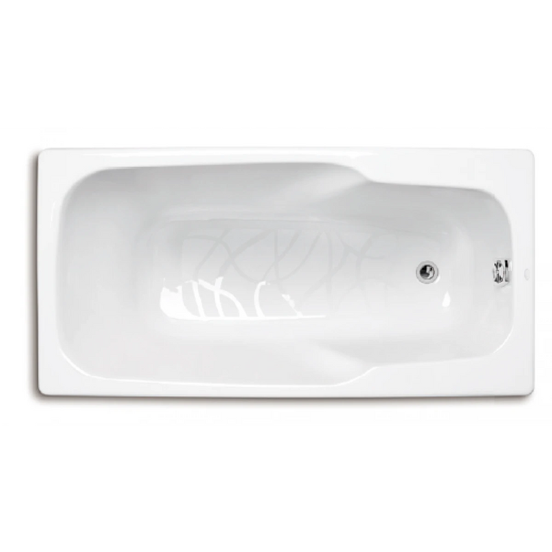 Kohler K-8262H-0 Quietude 1.4m Drop-In Cast Iron Bath (White)