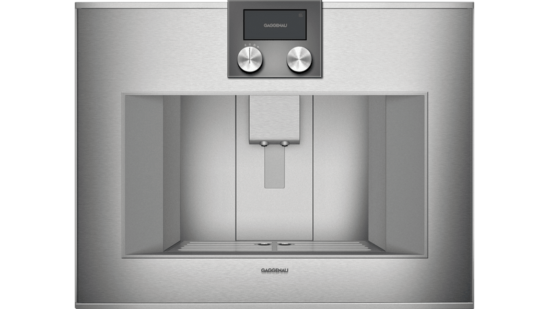 [Discontinued] Gaggenau 400 Series Built-In Fully Automatic Espresso Machine 60x45cm CM470112