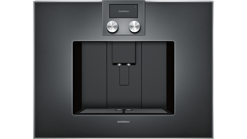 [Discontinued] Gaggenau 400 Series Built-In Fully Automatic Espresso Machine 60x45cm CM450101