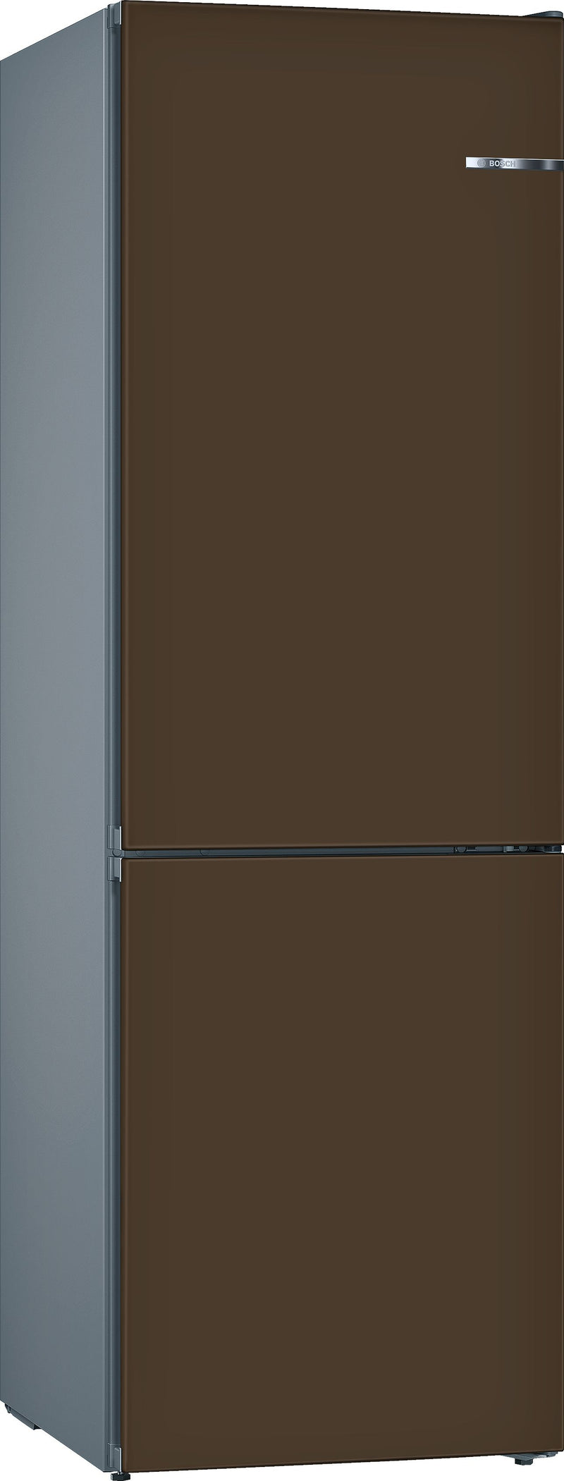 Bosch - Series 4 Set of free-standing bottom freezer and exchangeable colored door front KVN36IG3DG