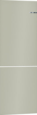 Bosch - Series 4 Set of free-standing bottom freezer and exchangeable colored door front KVN36IL3CG