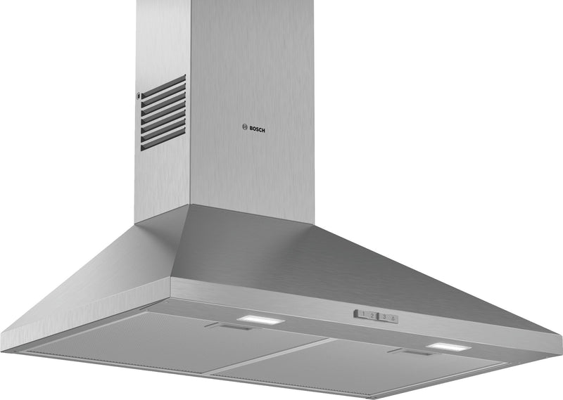 Bosch - Series 2 Wall-mounted cooker hood 75 cm Stainless steel DWP74BC50B