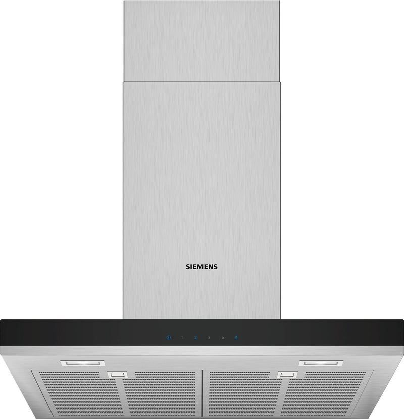 Siemens - IQ300 Wall-mounted Cooker Hood 60 cm Stainless Steel LC67BHM50B