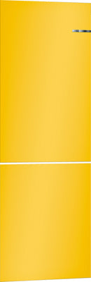 Bosch - Series 4 Set of free-standing bottom freezer and exchangeable colored door front KVN36ID3CG