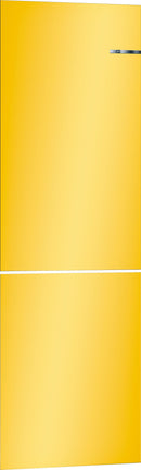 Bosch - Series 4 Set of free-standing bottom freezer and exchangeable colored door front KVN39IH3CG