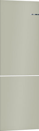 Bosch - Series 4 Set of free-standing bottom freezer and exchangeable colored door front KVN39IG3CG